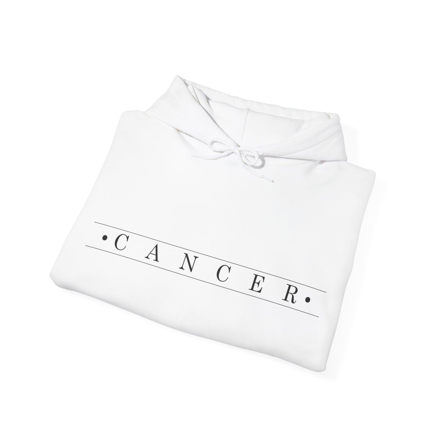 Cancer Unadorned Hoodie