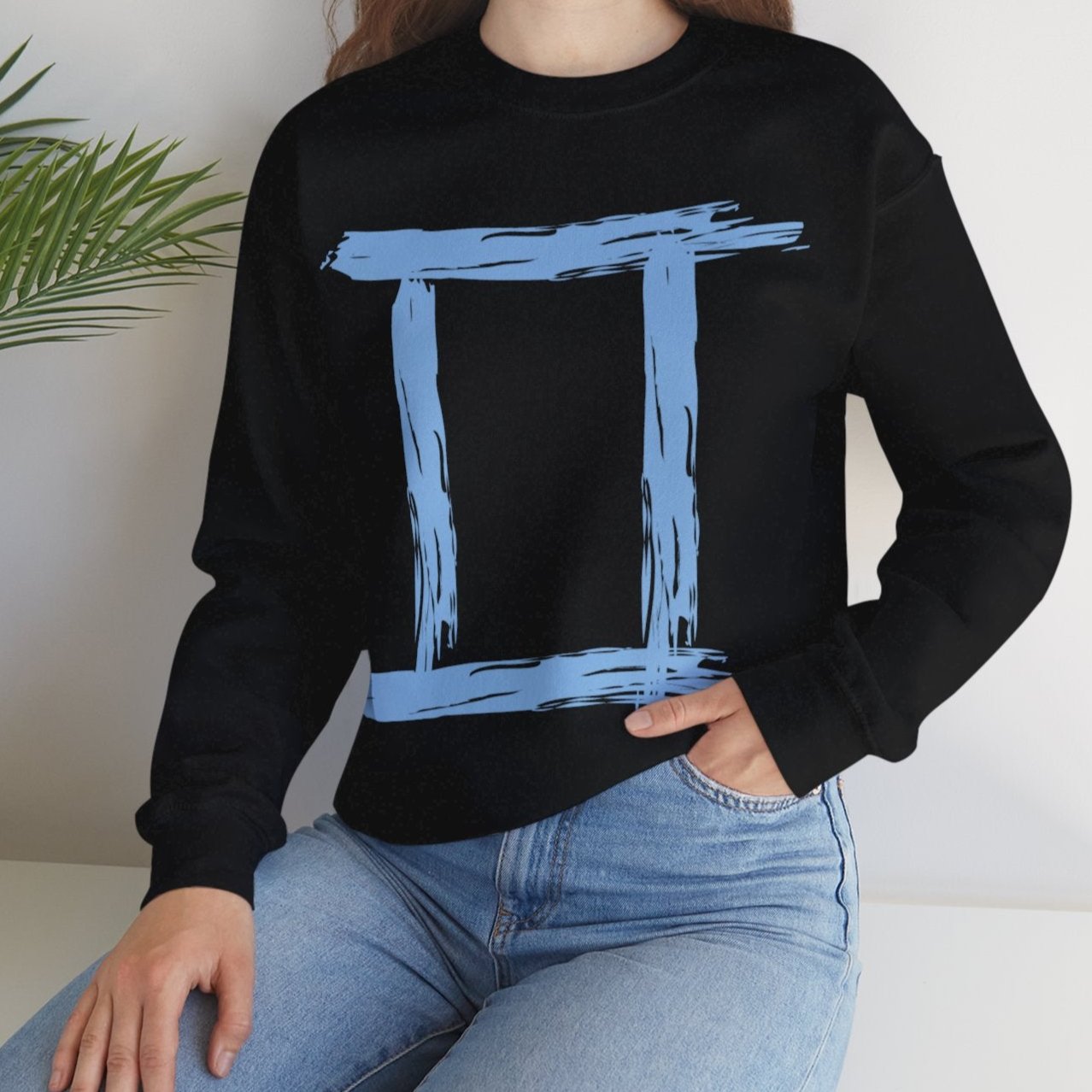 Gemini BrushStroke Sweatshirt - Elemental Edition - Air