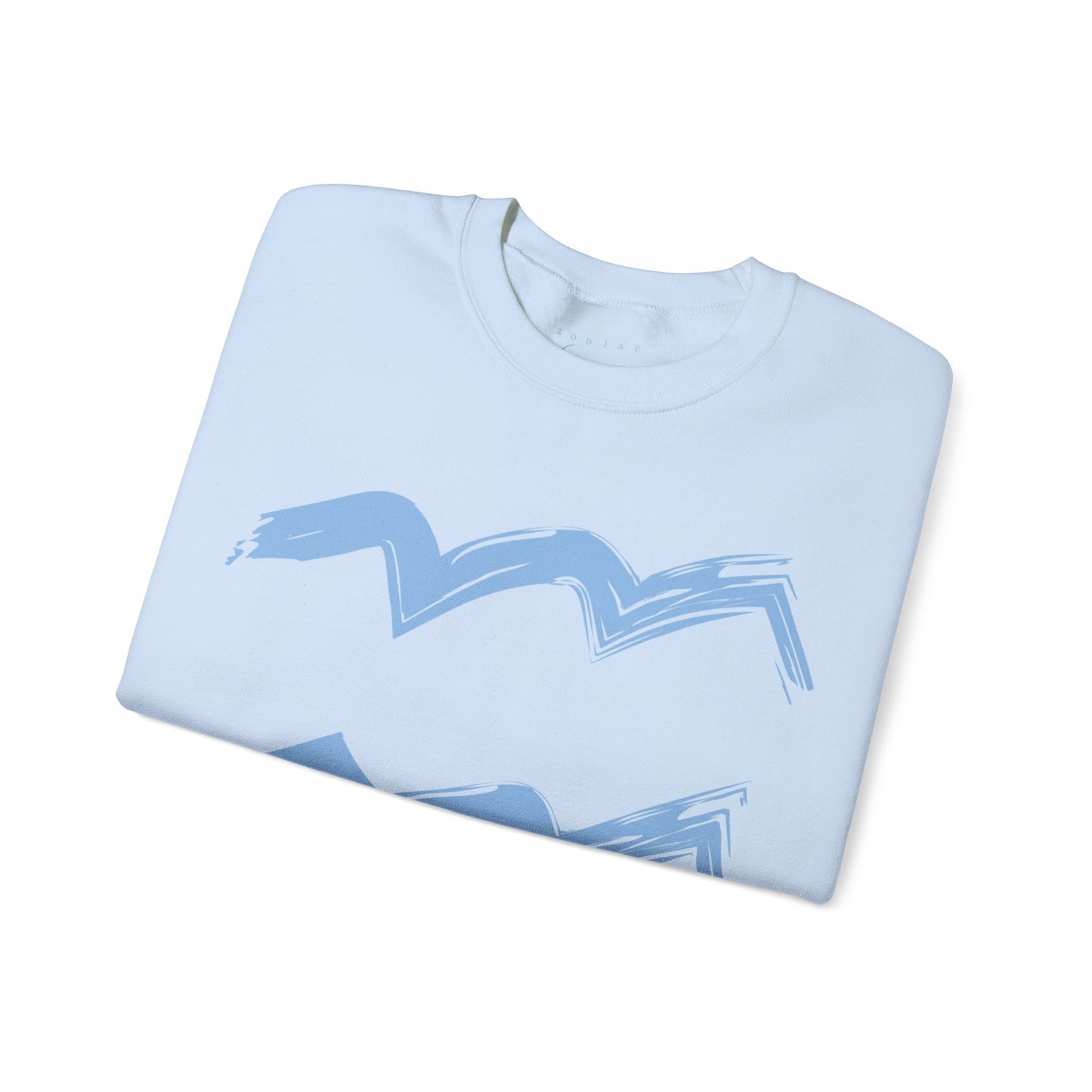 Aquarius BrushStroke Sweatshirt - Elemental Edition - Air