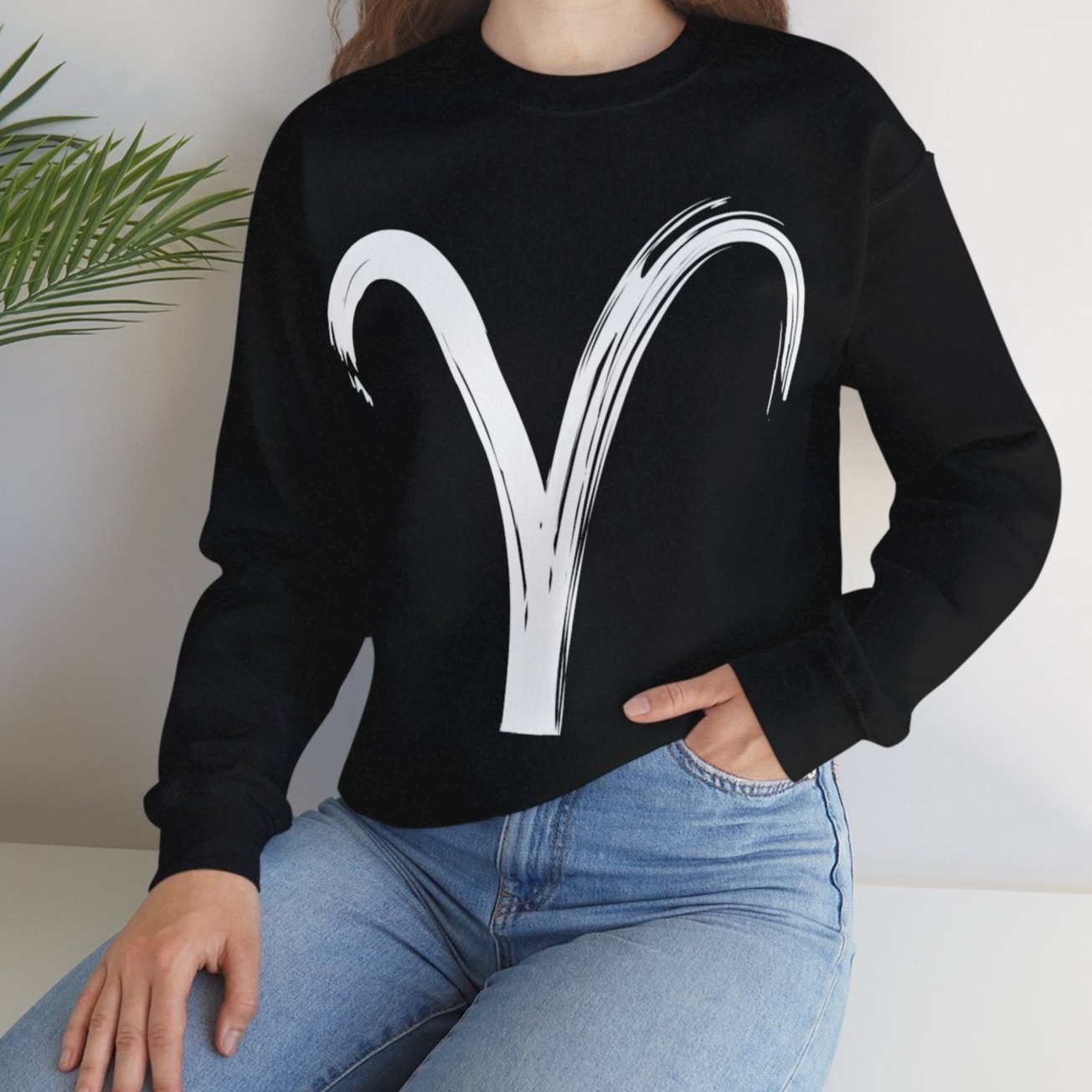 Aries BrushStroke Sweatshirt