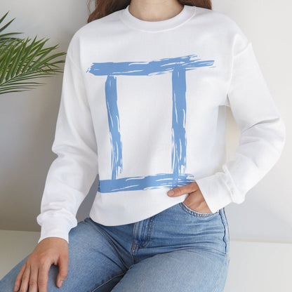 Gemini BrushStroke Sweatshirt - Elemental Edition - Air