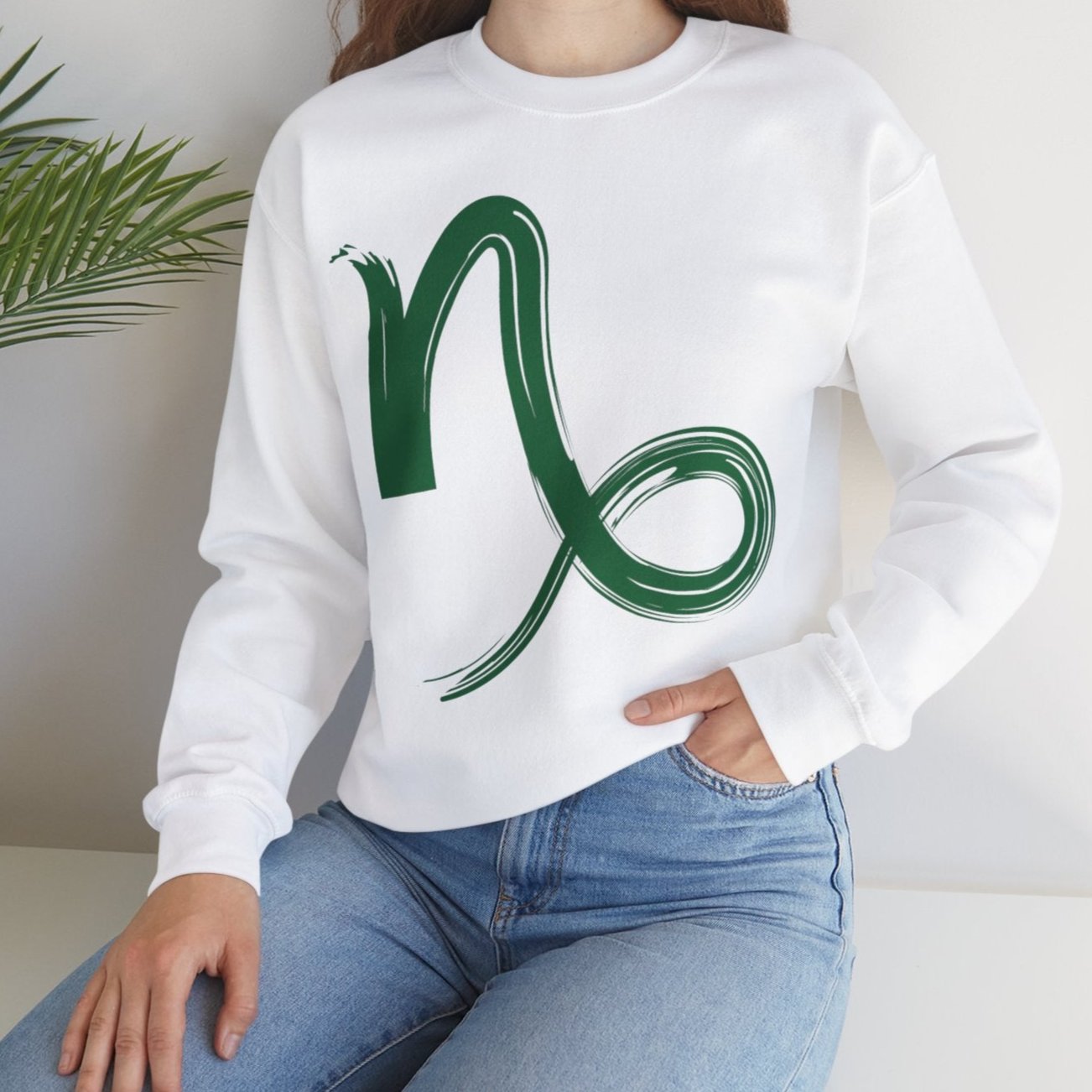 Capricorn BrushStroke Sweatshirt - Elemental Edition - Earth