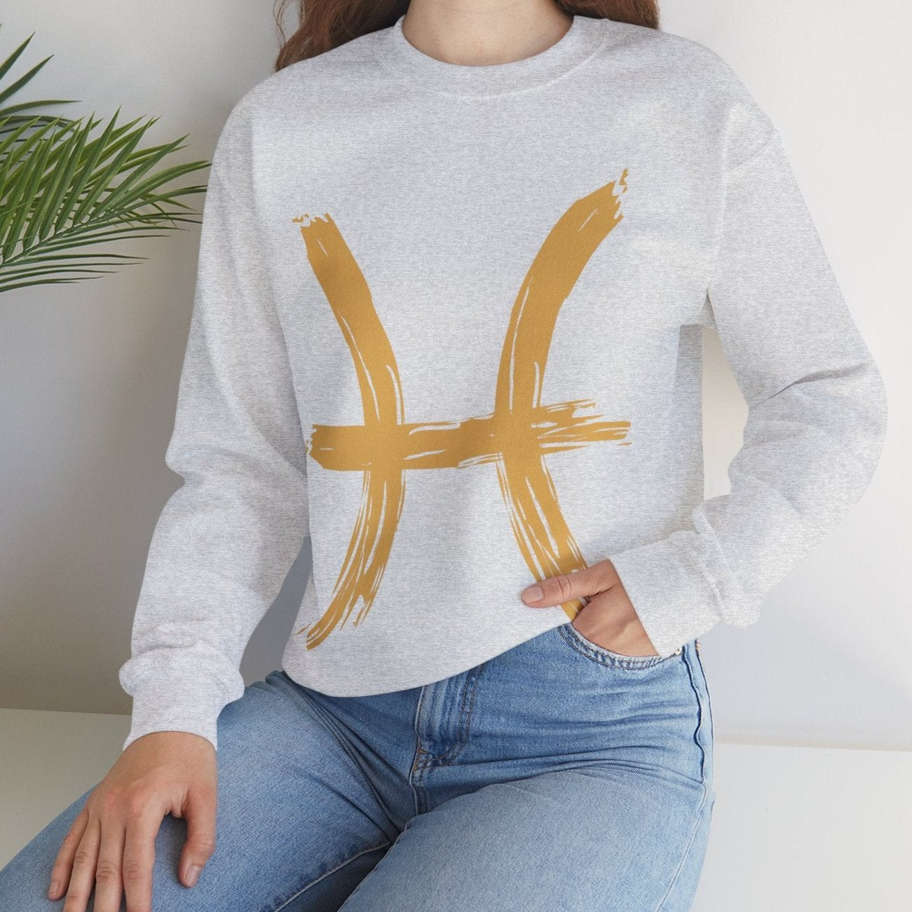 Pisces BrushStroke Sweatshirt