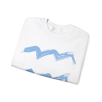 Aquarius BrushStroke Sweatshirt - Elemental Edition - Air