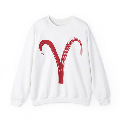 BrushStroke Aries Sweatshirt - Elemental Edition - Fire