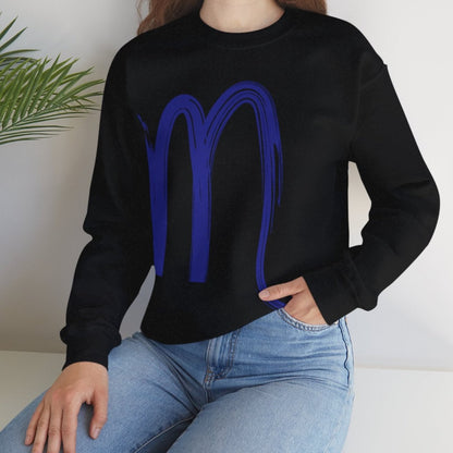 Scorpio BrushStroke Sweatshirt - Elemental Edition - Water