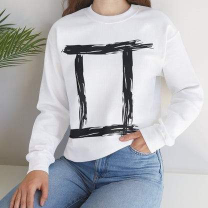 Gemini BrushStroke Sweatshirt