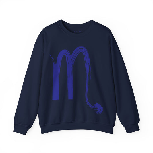 BrushStroke Scorpio Sweatshirt - Elemental Edition - Water