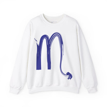 Scorpio BrushStroke Sweatshirt - Elemental Edition - Water