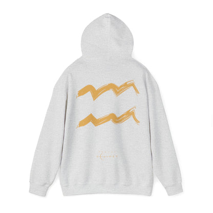 BrushStroke Aquarius Hoodie