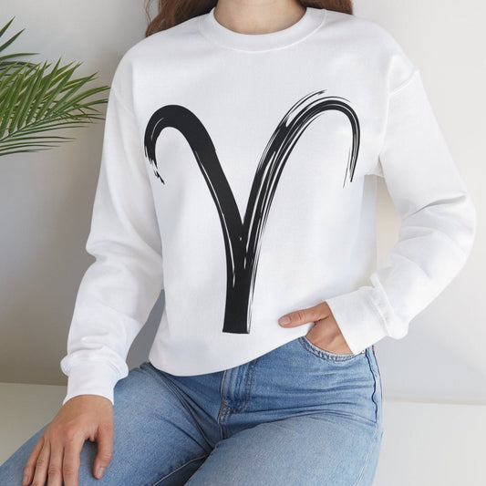 Aries BrushStroke Sweatshirt