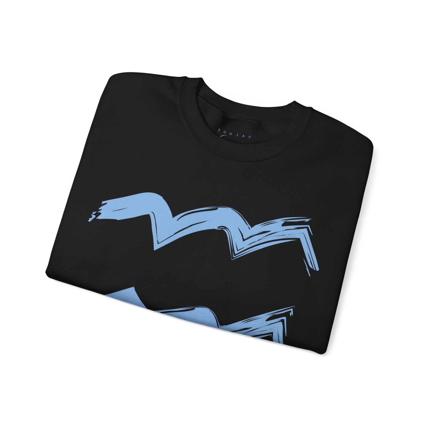 Aquarius BrushStroke Sweatshirt - Elemental Edition - Air