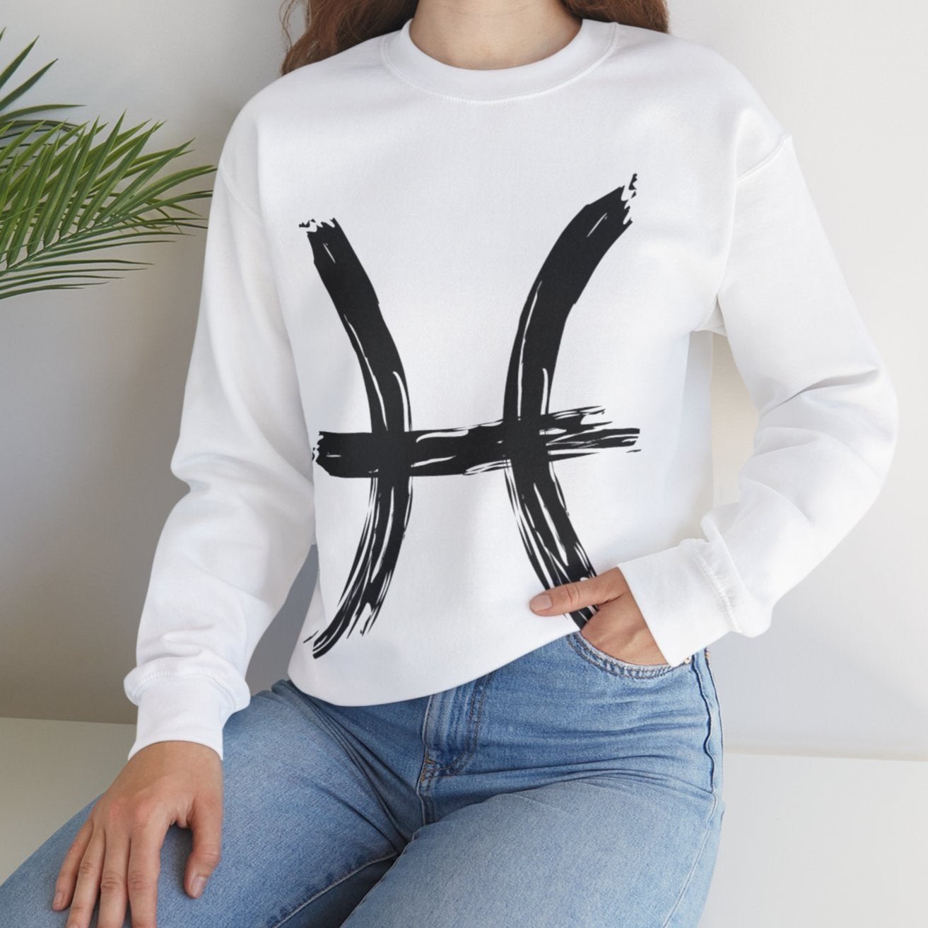 Pisces BrushStroke Sweatshirt