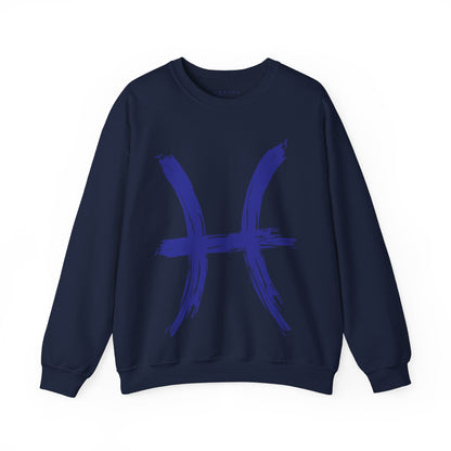 BrushStroke Pisces Sweatshirt - Elemental Edition - Water