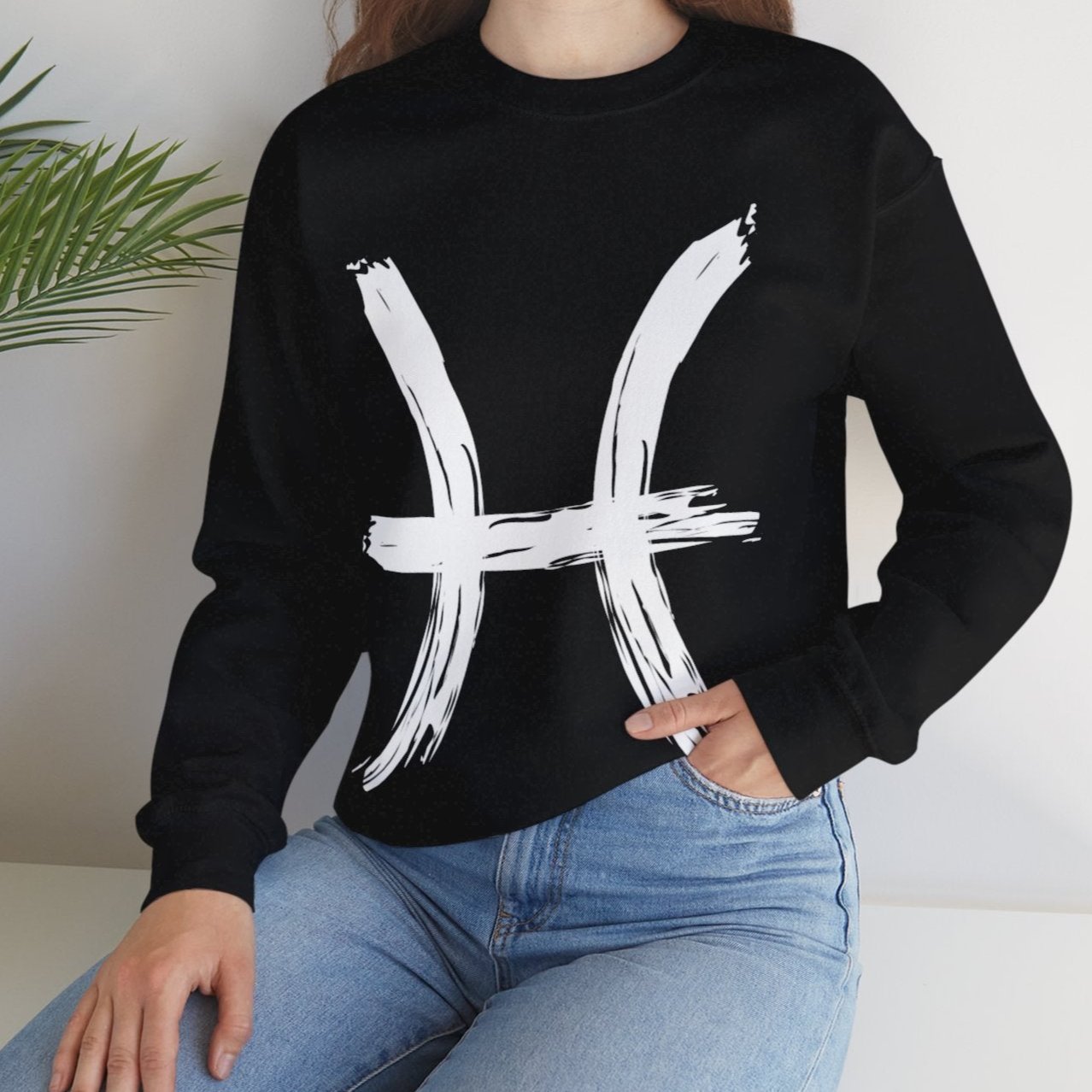 Pisces BrushStroke Sweatshirt