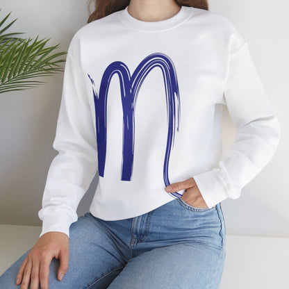 Scorpio BrushStroke Sweatshirt - Elemental Edition - Water