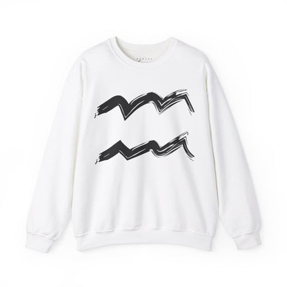 BrushStroke Aquarius Sweatshirt