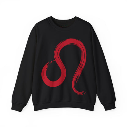 BrushStroke Leo Sweatshirt - Elemental Edition - Fire