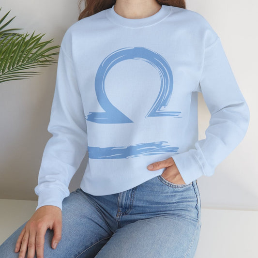 Libra BrushStroke Sweatshirt - Elemental Edition - Air