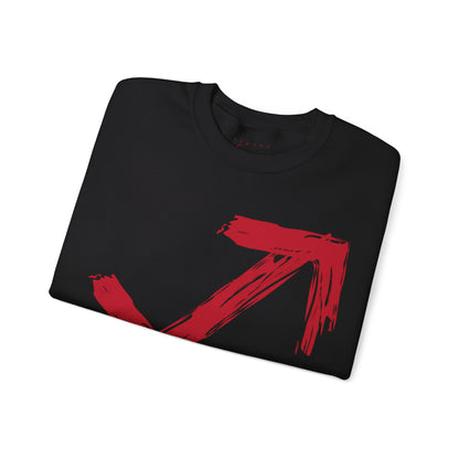 BrushStroke Sagittarius Sweatshirt - Elemental Edition - Fire