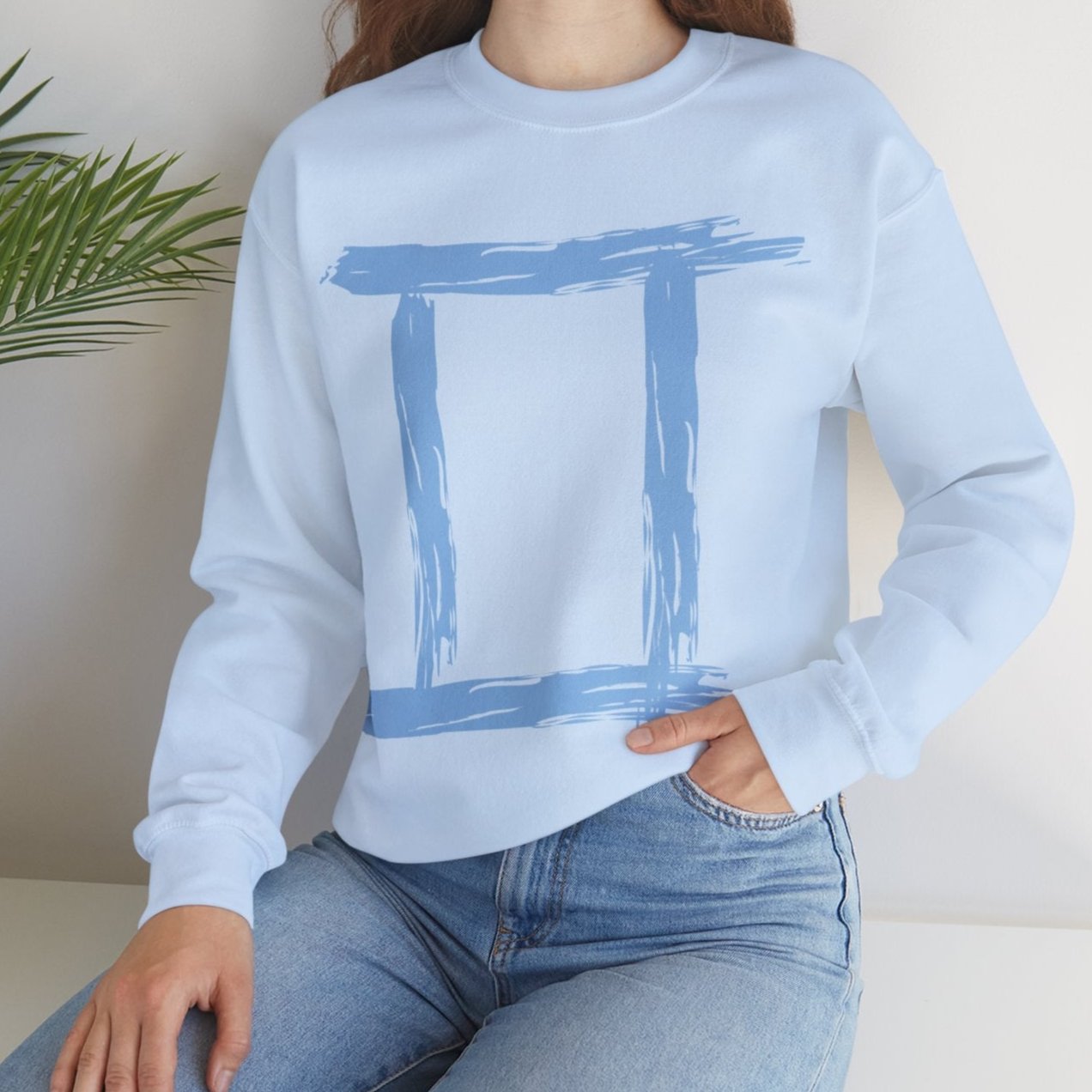 Gemini BrushStroke Sweatshirt - Elemental Edition - Air