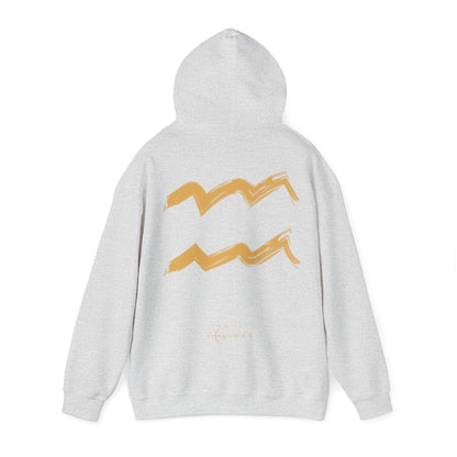 Aquarius BrushStroke Hoodie