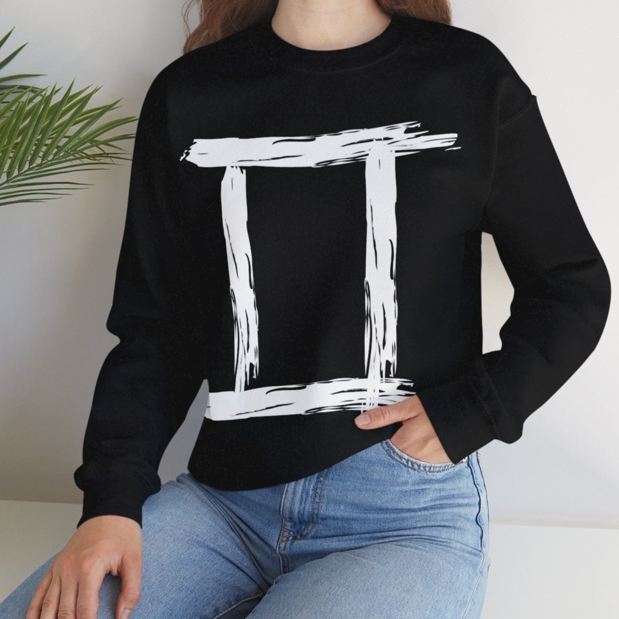 Gemini BrushStroke Sweatshirt