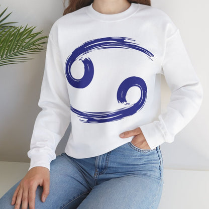 Cancer BrushStroke Sweatshirt - Elemental Edition - Water