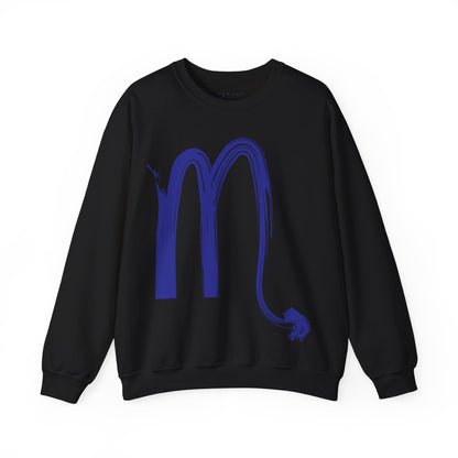 Scorpio BrushStroke Sweatshirt - Elemental Edition - Water