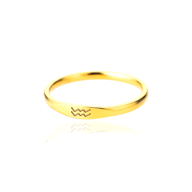 Aquarius Serenity Ring