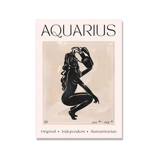 Aquarius Goddess Wall Art