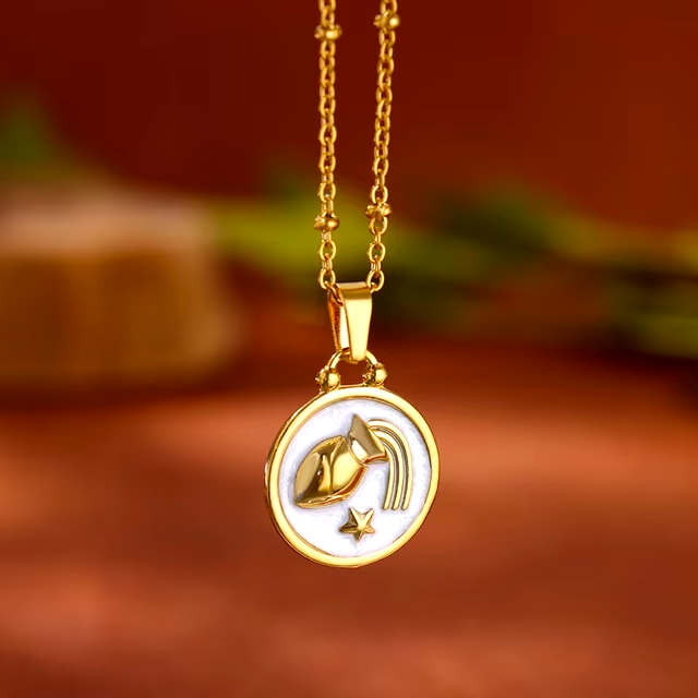 Aquarius Ivory Pendant