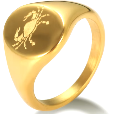 Cancer Insignia Ring