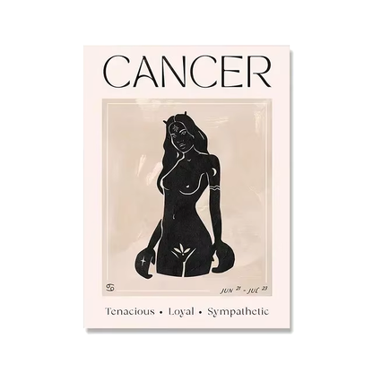 Cancer Goddess Wall Art