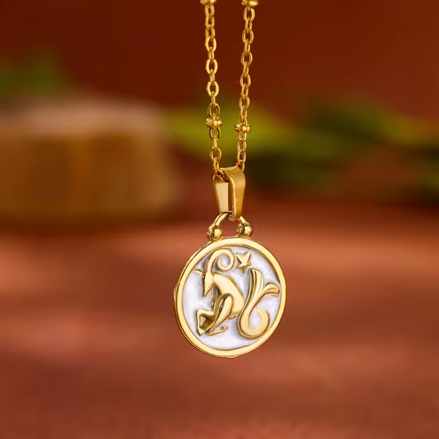 Capricorn Ivory Pendant