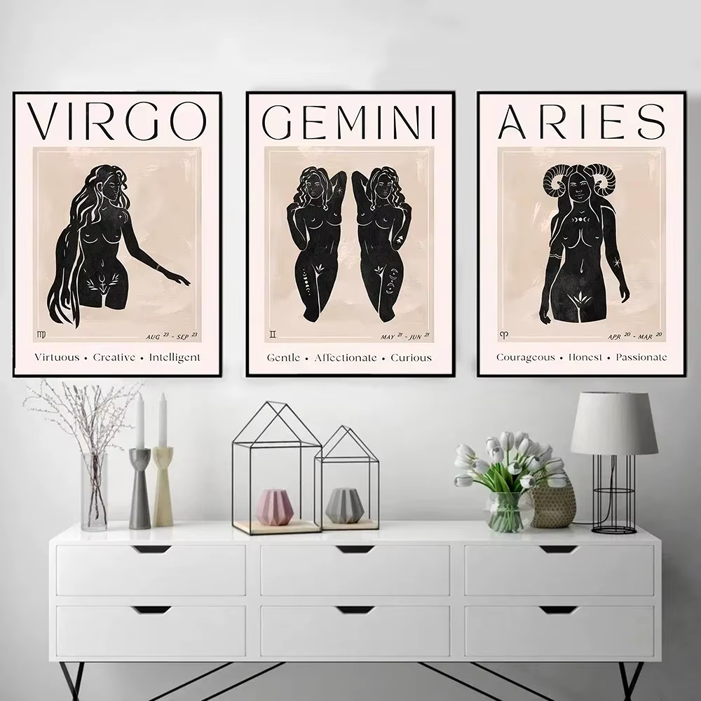 Virgo Goddess Wall Art