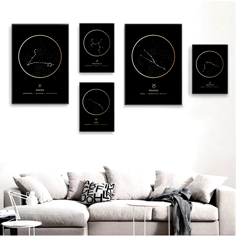 Aries Starlight Wall Art