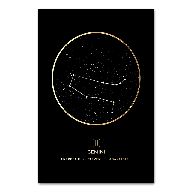 Gemini Starlight Wall Art