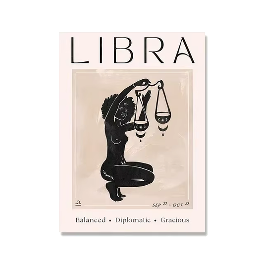 Libra Goddess Wall Art