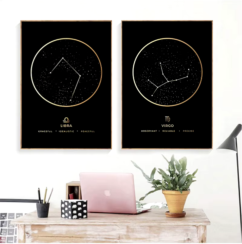 Aries Starlight Wall Art