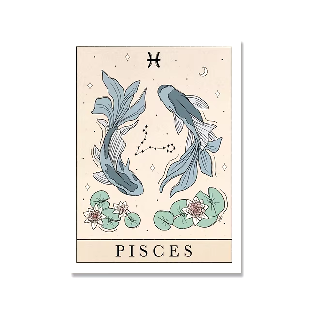 Pisces Prophetic Wall Art