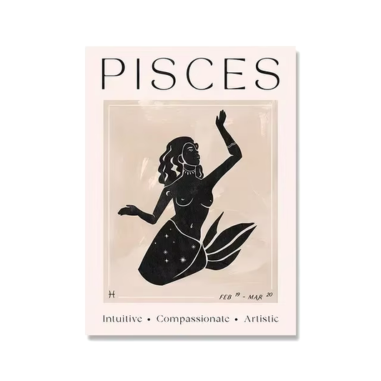 Pisces Goddess Wall Art