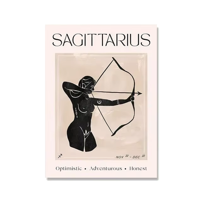 Sagittarius Goddess Wall Art