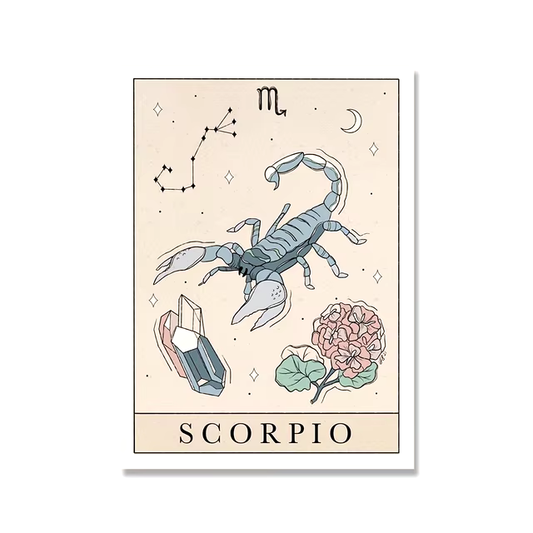 Scorpio Prophetic Wall Art