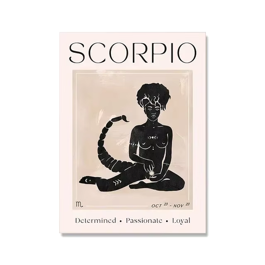 Scorpio Goddess Wall Art