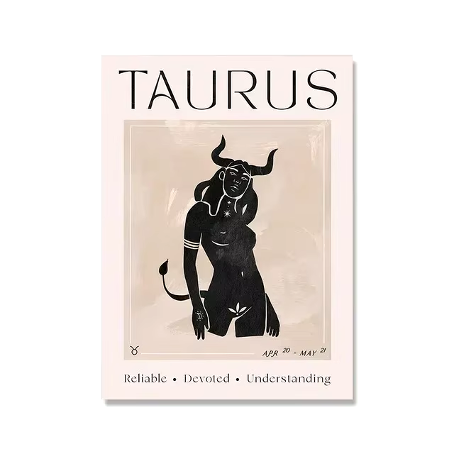 Taurus Goddess Wall Art