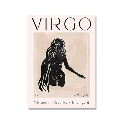 Virgo Goddess Wall Art