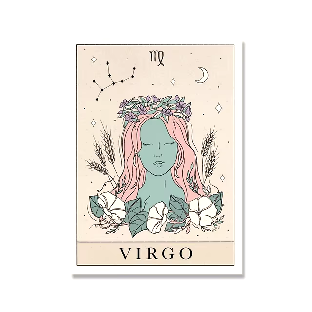 Virgo Prophetic Wall Art